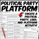 Political Party Platform Activity | PBL