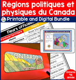 Political and Physical Regions of Canada | PRINTABLE + DIG