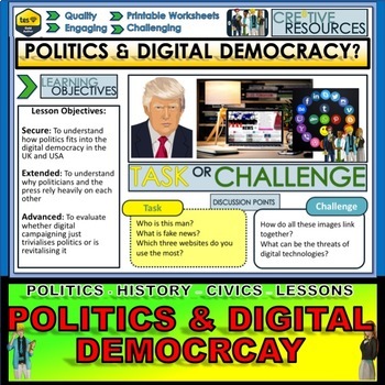Preview of Politics + Digital democracy - US Government and Politics
