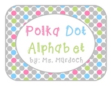 Polka Dot Alphabet