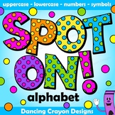 Polka Dot Alphabet Clip Art | Bulletin Board Letters