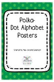 Polka-Dot Alphabet Posters