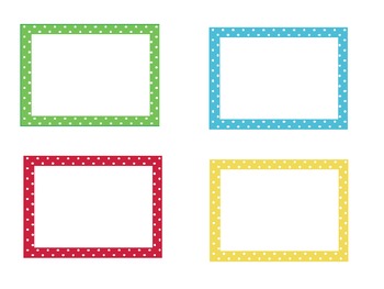 Polka Dot Classroom Book Basket Labels by Beg Borrow and Teach | TpT