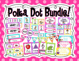 Polka Dot Classroom Decor Bundle