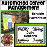 Polka Dot Daily Automated Centers/Guided Reading Rotations