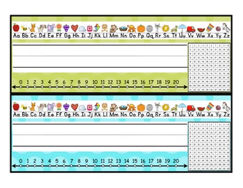 Polka Dot Desk Tags (Name Plates) by Melissa Machan - First Grade Smiles