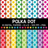 Polka Dot Digital Paper