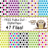 FREE Digital Papers: Polka Dots