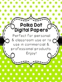 Polka Dot Digital Papers