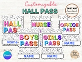 Polka Dot Hall Passes