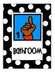 Polka Dot Hand Signal Posters for Classroom Management by ...