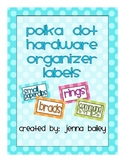 Polka Dot Teacher Toolbox Labels
