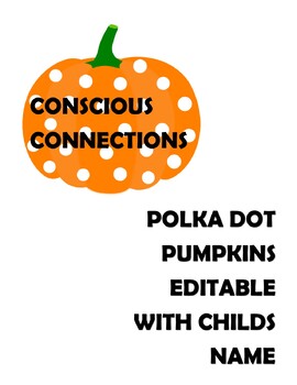 Preview of Polka Dot Pumpkins