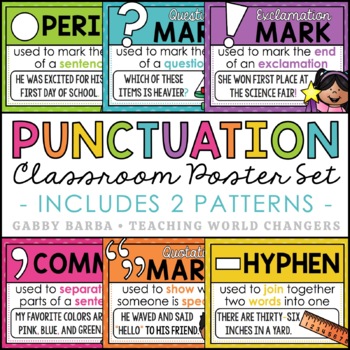 Preview of Punctuation Marks Posters