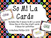Polka Dot Solfege PDF: So Mi La Cards and Activities