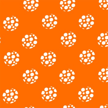 Polka Dots made of Bubbles Pattern -- Brightly Colored Backgrounds