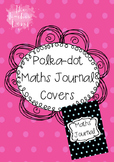 Polka-dots Maths Journal Book Cover Printable
