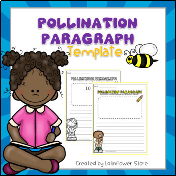 Preview of Pollination Paragraph Template