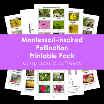 Preview of Pollination Printable Pack