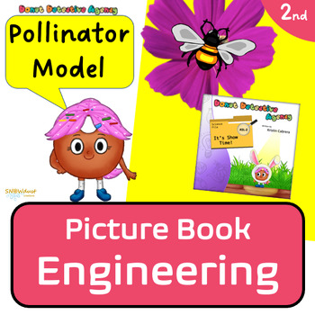 Preview of Pollinator Model: NGSS Picture Book STEM Challenge