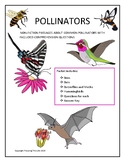 Pollinators Comprehension Passages with Questions and Answer Key