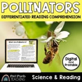 Pollinators Reading Activity | Differentiated Nonfiction a