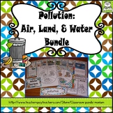 Pollution: Air, Land, and Water (Task Cards Included)