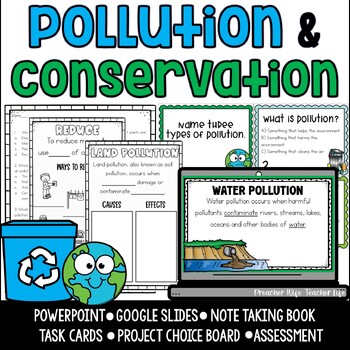 Preview of Pollution and Conservation Unit