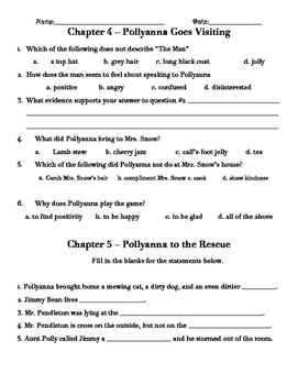 Pollyanna Chapter Summaries.doc - Pollyanna Summaries The following is an  example of a Summary statement organizer that can be broken into sentences  to | Course Hero