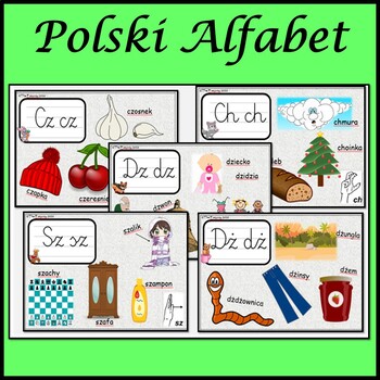 Polski Alfabet - naucz dziecko alfabetu (pdf) The Polish Alphabet