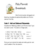 Poly Parrot Polynomial Digital Breakout