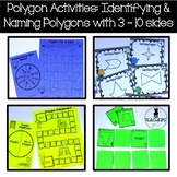naming polygons worksheets teaching resources tpt