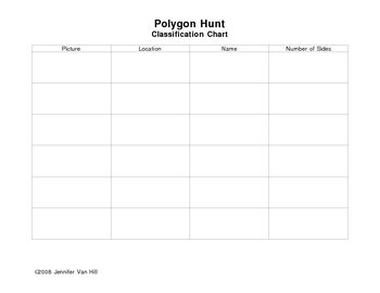 Preview of Polygon Hunt Activity