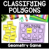 Identifying Polygons Shape Match, Name the Polygon Sort, 4