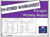 Polygon Missing Angles Partner Worksheet