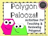 Polygon Palooza! Common Core Geometry Packet (Yellow Chevron)