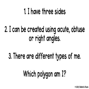 Solve the riddle: I am a polygon. I have two right angles. I have