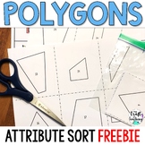 Polygon Shape Sort FREEBIE