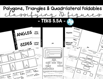 Preview of Polygon, Triangle and Quadrilateral Notes