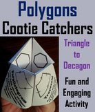 Identifying Polygons Activity: Geometry Unit Cootie Catche