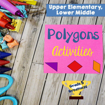 Preview of Classifying Polygons Math Games and Activities