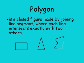 Preview of Polygons - PowerPoint - Notes - Worksheet - Key Included