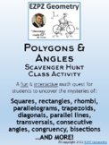 Polygons & Angles Scavenger Hunt