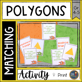Preview of Polygons Matching Cards