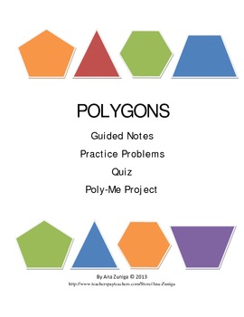 Preview of Polygons: Sum of Interior & Exterior Angles