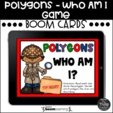 Polygons Who Am I Game Boom Cards™ - Digital Task Cards