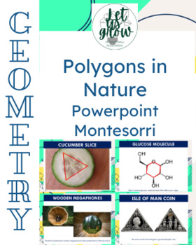 Preview of Polygons in Nature - Montessori PowerPoint