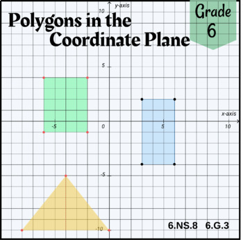 polygons in the coordinate plane practice challenge by mathville