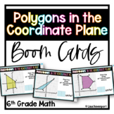 Polygons in the Coordinate Plane - 6th Grade Math Boom Cards