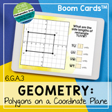 Polygons on a Coordinate Plane Boom Cards - Distance Learn